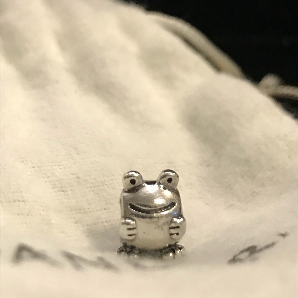 Authentic Pandora Frog Charm